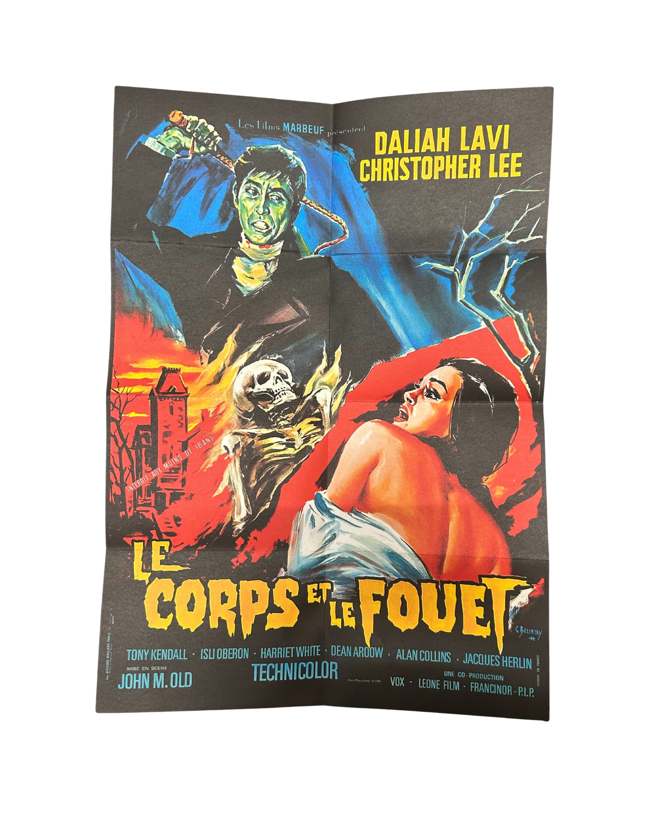 The Whip and the Body - Poster