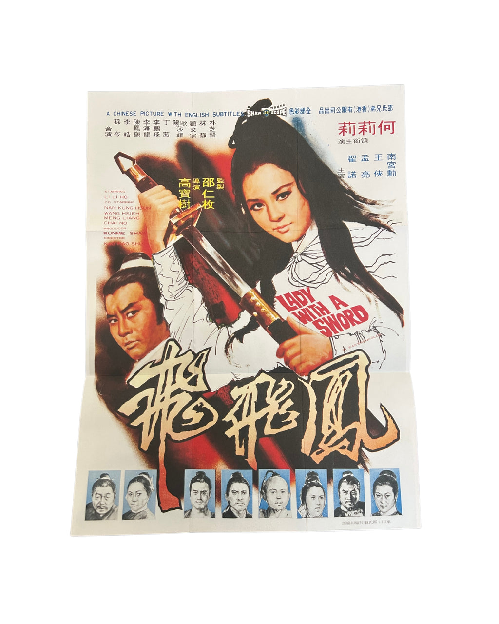 Lady with a Sword - Poster