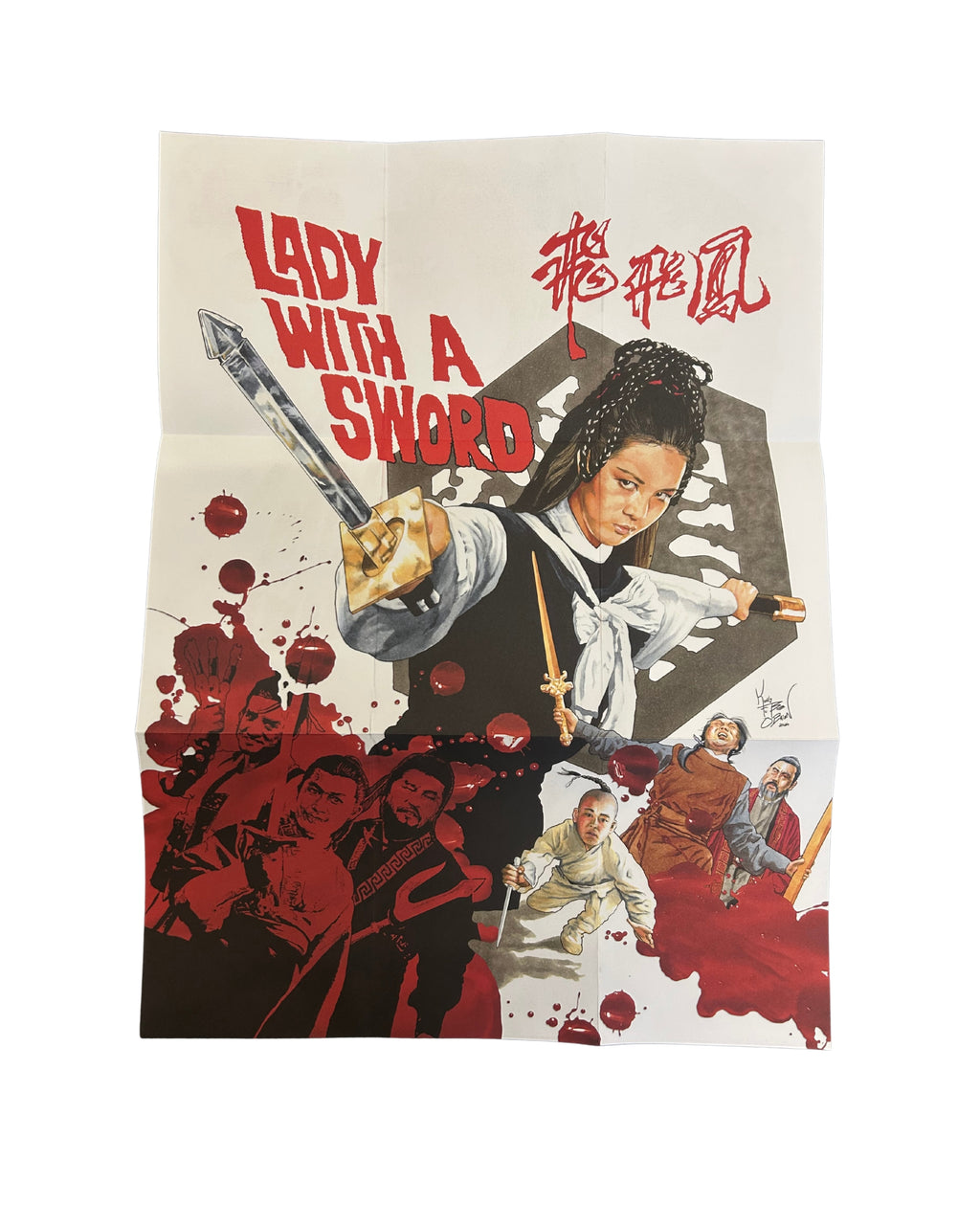 Lady with a Sword - Poster